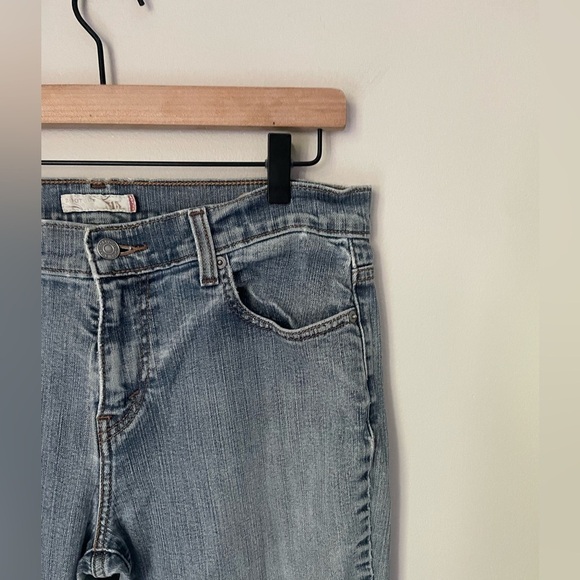 Levi's 515 Light Wash Bootcut Jeans Size 10 Long - Picture 2 of 11